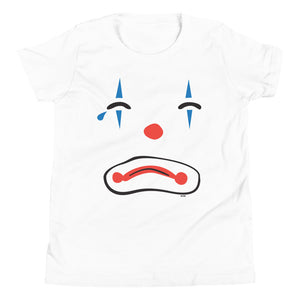 Sad Clown Kids Graphic Tee